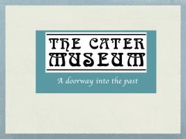 Club Weekly Meeting -The Speaker is Katie from the Cater Museum